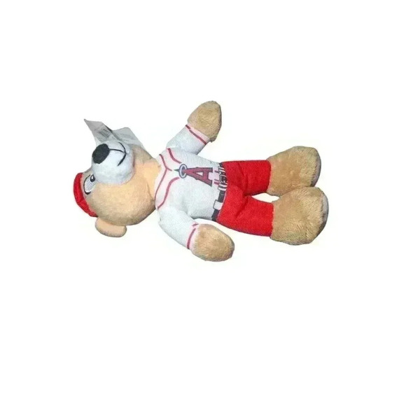Good Stuff MLB Plush Boston LA Angels Teddy Bear Stuffed Animal 8" 2016 New - Picture 6 of 7